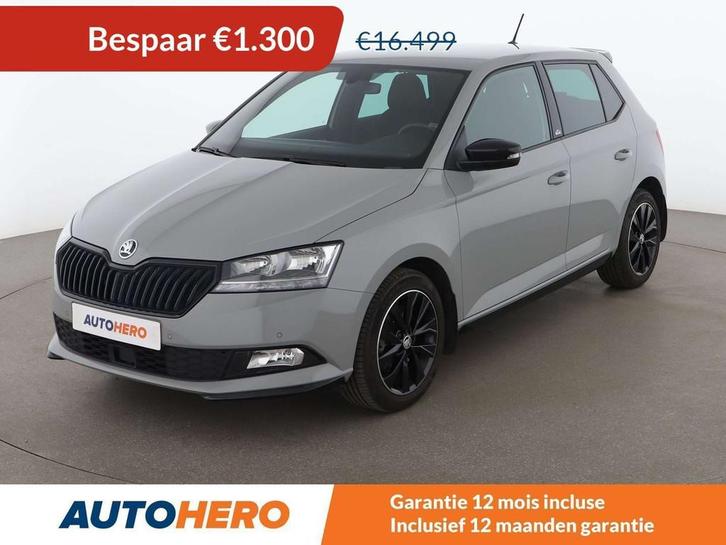 Skoda Fabia 1.0 TSI Monte Carlo (bj 2021), Auto's, Skoda, Te koop, Fabia, ABS, Adaptive Cruise Control, Airbags, Airconditioning