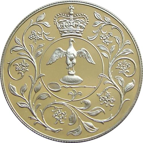 25  pence -1977- Zilveren jubileum van Elizabeth II; Zilver, Postzegels en Munten, Munten | Europa | Niet-Euromunten, Losse munt