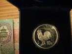 China 2017 1 oz zilver proof Year of the Rooster, Postzegels en Munten, Ophalen of Verzenden, Zilver