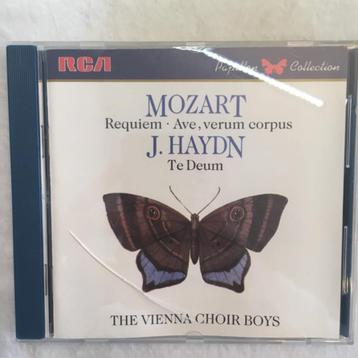 MOZART - REQUIEM - HAYDN - TE DEUM - THE VIENNA CHOIR BOYS beschikbaar voor biedingen