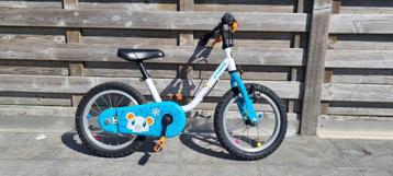 Kinderfiets - tot 5 jaar ( B-Twin Artic 100 - 14 Inch ) beschikbaar voor biedingen
