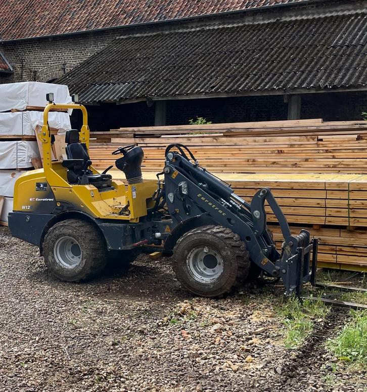 Chargeur articulé Eurotrac W12F, Articles professionnels, Machines & Construction | Grues & Excavatrices, Enlèvement