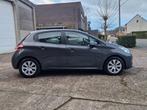 Peugeot 208 1.2 Benzine 84.000km Airco, Auto's, Euro 5, Stof, Zwart, Bedrijf