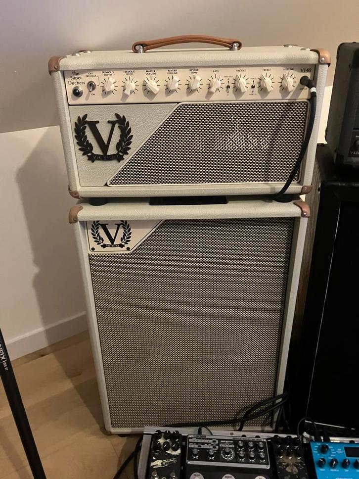 Victory V140 Super Duchess + Matching 2x12 cab, Musique & Instruments, Amplis | Basse & Guitare, Comme neuf, Enlèvement