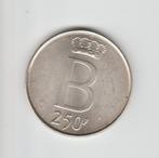 België - 250 Fr Boudewijn 1976 (set van 6 )  150g Zilver, Postzegels en Munten, Ophalen of Verzenden, Zilver