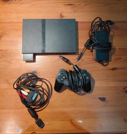 Console ps2 slim complète, Games en Spelcomputers, Spelcomputers | Sony PlayStation 2, Gebruikt, Slim, Zwart, Met 1 controller