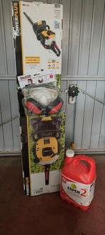Haagschaar met beschermset, Ophalen, Nieuw, Benzine, Power plus