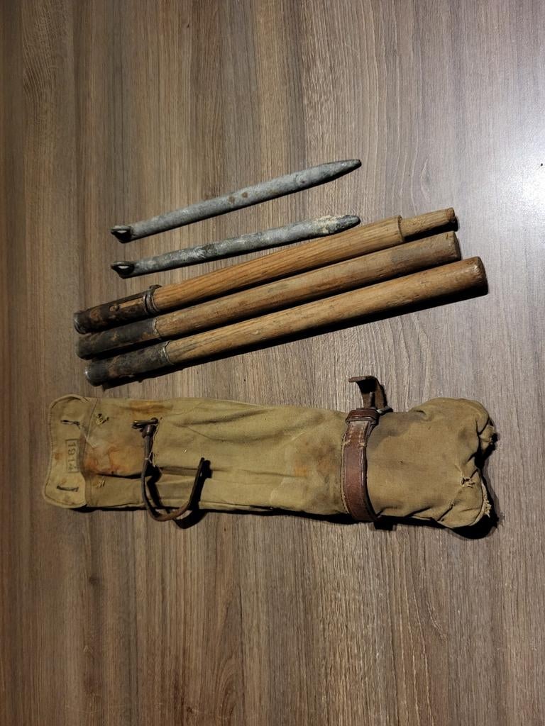 Lot accessoires  tente, Allemagne 1WW, Collections, Objets militaires | Général, Envoi