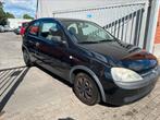 opel corsa 2003, Auto's, Opel, Elektrische ramen, Zwart, Bedrijf, 3 cilinders