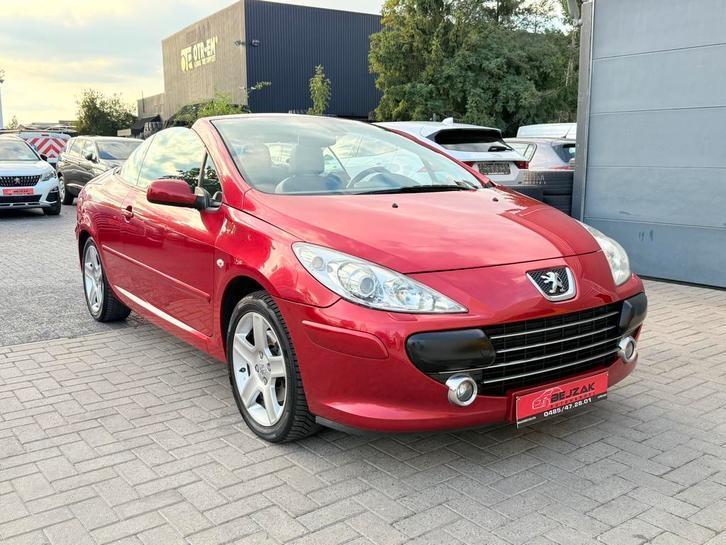 Peugeot 307CC 2.0HDi 77.000KM 1j garantie nette staat, Auto's, Peugeot, Bedrijf, Te koop, Airbags, Diesel, Leder, Onderhoudsboekje