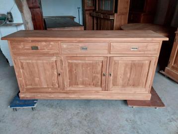 Prachtig Teak Dressoir 195 cm, Huis en Inrichting, Kasten | Dressoirs, Ophalen, Teakhout, Zo goed als nieuw, 200 cm of meer