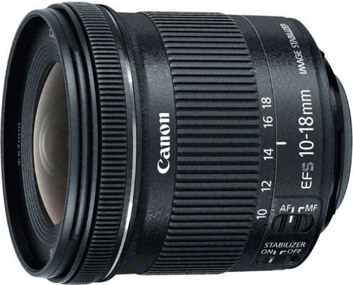 Canon EF-S 10-18mm f/4.5-5.6 IS STM, TV, Hi-fi & Vidéo, Photo | Lentilles & Objectifs, Comme neuf, Objectif grand angle, Zoom