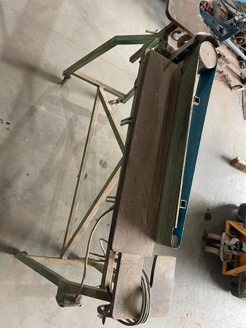 Bandschuurmachine, Doe-het-zelf en Bouw, Gereedschap | Schuurmachines, Ophalen, Zo goed als nieuw, Bandschuurmachine