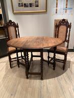Tafel met 2 stoelen, Huis en Inrichting, Complete eetkamers, Ophalen, Gebruikt