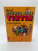 Jouons Avec Tintin A Moulinsart - BD Interactive jeux 1991, Boeken, Stripverhalen, Gelezen, Ophalen of Verzenden, Eén stripboek