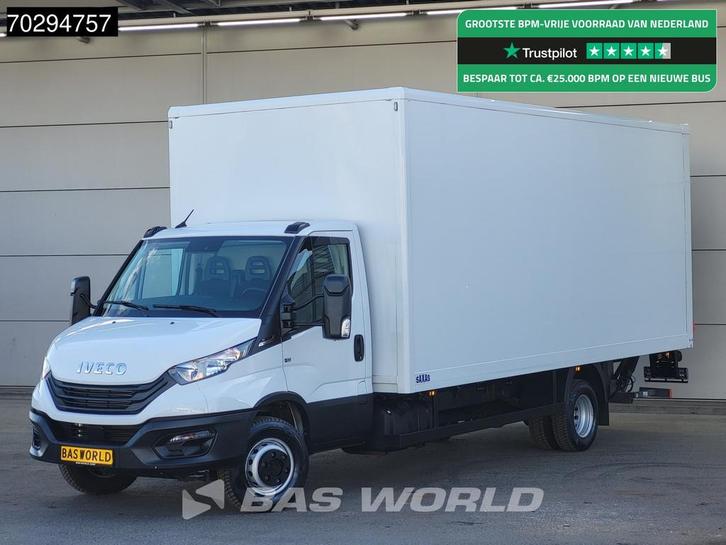 Iveco Daily 70C21 210PK Automaat 6m. Laadbak Laadklep Bakwag, Auto's, Bestelwagens en Lichte vracht, Bedrijf, Te koop, Airconditioning