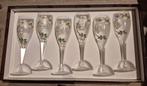 6 coupes à champagne Perrier-Jouët originales, dans boîte, Collections, Enlèvement, Comme neuf, Autres types