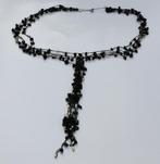 Prachtige zwarte ketting, Handtassen en Accessoires, Kettingen, Ophalen of Verzenden, Nieuw, Zwart