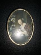 Oude ovale koekjesdoos van de Beukelaer.- Vintage., Verzamelen, Ophalen of Verzenden, Gebruikt