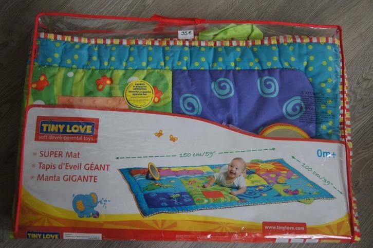 Supermat speelmat van Tiny Love, Kinderen en Baby's, Speelgoed | Speelkleden, Gebruikt, Ophalen of Verzenden