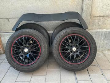 Zomerbanden met velgen en spoiler RENAULT CLIO 4 beschikbaar voor biedingen