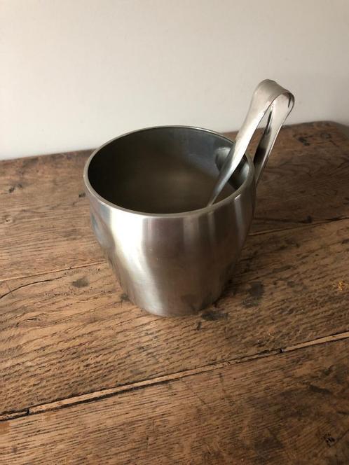 Vintage originele ijsemmer en ijstang van Alessi, Maison & Meubles, Accessoires pour la Maison | Autre, Enlèvement ou Envoi