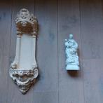 Maria- en Jezusbeeld in plaaster, Antiek en Kunst, Ophalen