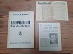 Léopold III roi des belges 1ère édition 1944 et annexes, Collections, Enlèvement