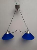 Hanglamp blauw, Ophalen of Verzenden, Zo goed als nieuw