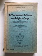De voornaamste cultures van Belgisch Congo, Antiquités & Art, Antiquités | Livres & Manuscrits, Enlèvement ou Envoi