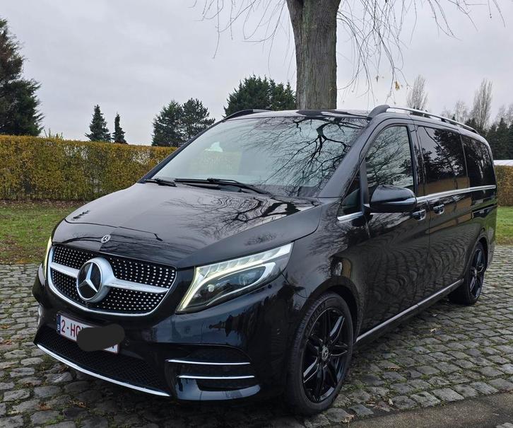 Mercedes-Benz V-Klasse V300 239pk 9trap 135dkm Black edition, Auto's, Mercedes-Benz, Particulier, V-Klasse, Diesel, Ophalen