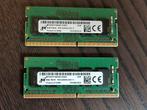 2 x 8 GB DDR4 SO-DIMM (portable), Computers en Software, Ophalen, DDR4, Zo goed als nieuw, 16 GB