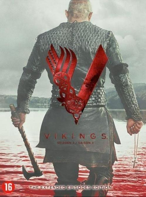 Dvd - Vikings - Seizoen 3, CD & DVD, DVD | TV & Séries télévisées, Comme neuf, Action et Aventure, À partir de 16 ans, Envoi