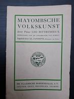 1924 - Kongo Congo - Bittremieux - Mayombsche volkskunst, Antiek en Kunst, Ophalen of Verzenden
