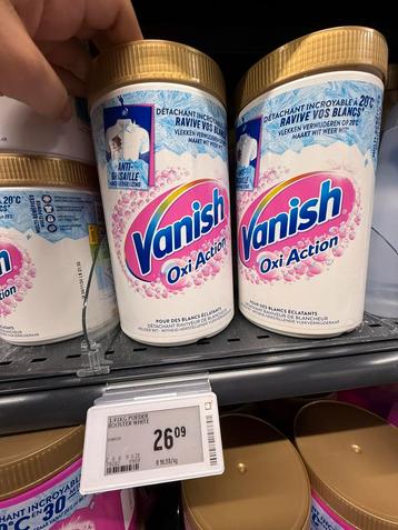 Vanish beschikbaar voor biedingen