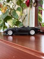 Shelby Series 1 Zwart - (1/18) - Bburago, Hobby en Vrije tijd, Ophalen of Verzenden, Zo goed als nieuw, Auto, Burago