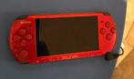 PSP-console in rood + 11 games, Games en Spelcomputers, Ophalen, Zo goed als nieuw, PSP