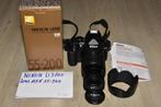 nikon d3100 met lens af-s 55-200 dx g, Audio, Tv en Foto, Fotocamera's Digitaal, Ophalen of Verzenden, Gebruikt, Spiegelreflex