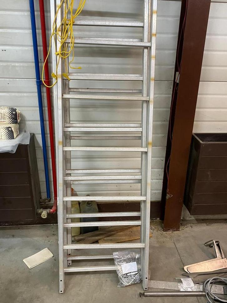 Ladder  multifunctioneel, Doe-het-zelf en Bouw, Ladders en Trappen, Zo goed als nieuw, Ladder, Ophalen