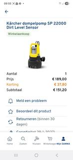 vuilwaterpomp, Ophalen, Zo goed als nieuw, Elektrisch, Overige typen