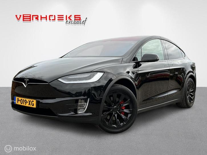 Tesla Model X Performance Ludicrous Raven 7-pers., Auto's, Tesla, Te koop, Model X, 4x4, ABS, Achteruitrijcamera, Adaptive Cruise Control