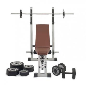 TechnoGym Pratica Halterbank, Enlèvement, Comme neuf