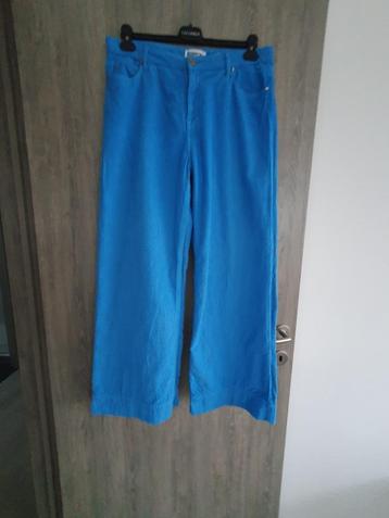 Blauwe broek Essentiel 42 beschikbaar voor biedingen