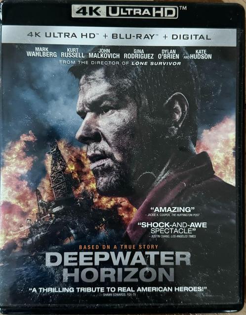 Deepwater Horizon (4K Blu-ray, US-uitgave), Cd's en Dvd's, Blu-ray, Zo goed als nieuw, Actie, Ophalen of Verzenden