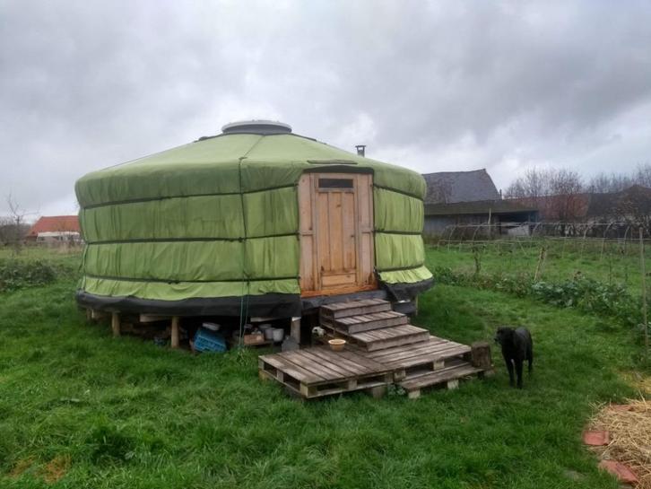 Yurt - joert, Caravans en Kamperen, Tenten, Gebruikt, Ophalen