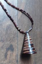 COLLIER COQUILLAGE TELESCOPIUM, Ophalen of Verzenden, Zo goed als nieuw