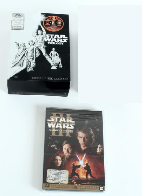 STAR WARS TRILOGY DVD + VHS, Collections, Star Wars, Comme neuf, Autres types, Enlèvement ou Envoi