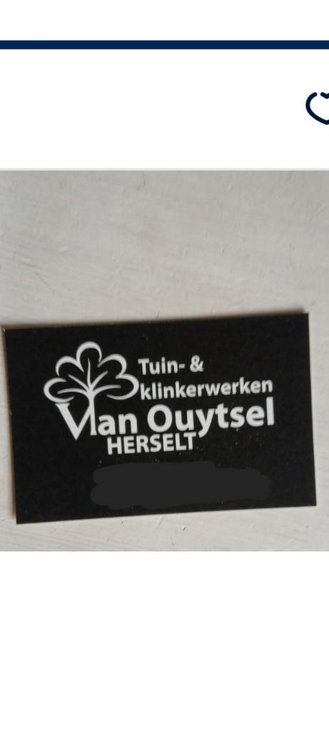OPGEPAST OPLICHTER Fernando Van Ouytsel, Tuin en Terras, Overige Tuin en Terras, Zo goed als nieuw, Ophalen