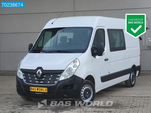 Renault Master 110PK L2H2 7 persoons Dubbel Cabine Trekhaak, Auto's, Bestelwagens en Lichte vracht, Bedrijf, Te koop, Airconditioning