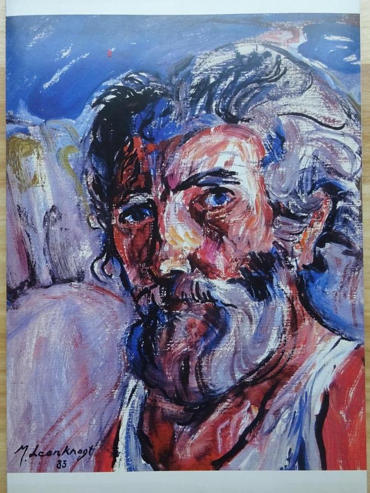 Michiel Leenknegt, 1986 een leven van glas en kleur, Boeken, Kunst en Cultuur | Beeldend, Zo goed als nieuw, Schilder- en Tekenkunst